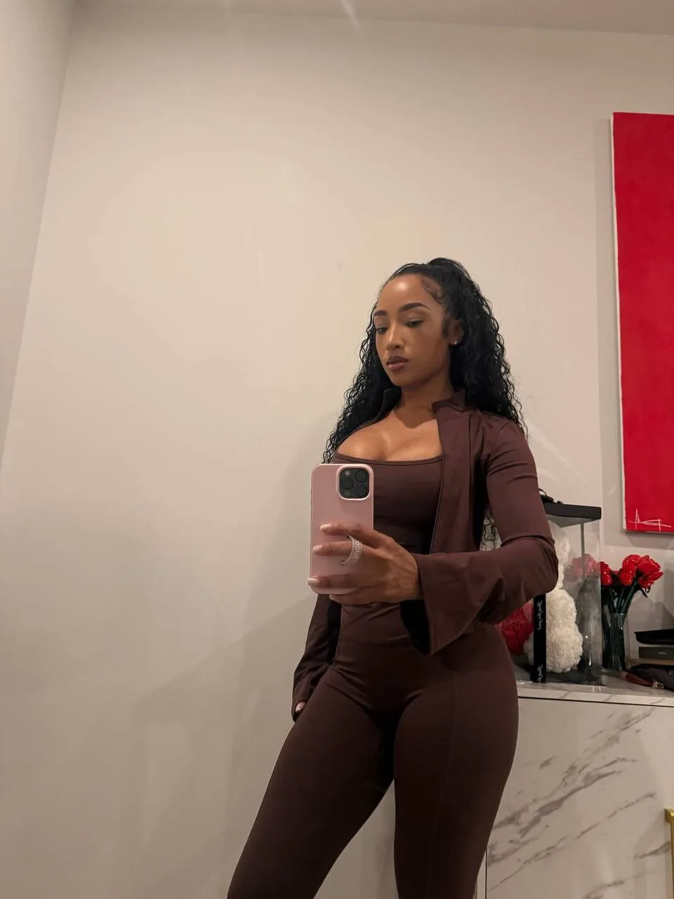 Cocoa Eleven28 set with zip jacket